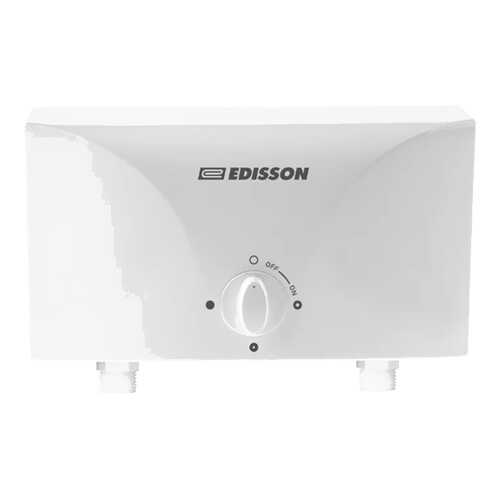 Водонагреватель проточный Edison Viva 6500 White в ТехноПоинт