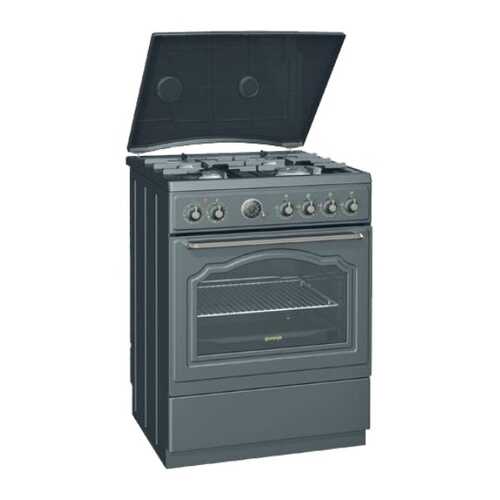 Комбинированная плита Gorenje K6121XF Grey в ТехноПоинт