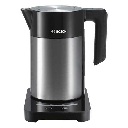 Чайник электрический Bosch TWK7203 Silver/Black в ТехноПоинт