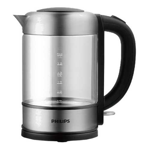 Чайник электрический Philips HD9342/01 Silver/Black в ТехноПоинт