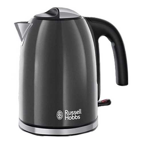 Чайник электрический Russell Hobbs Colours Plus Black в ТехноПоинт