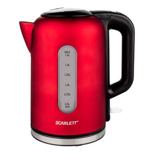 Чайник электрический Scarlett SC-EK21S35 Red/Black в ТехноПоинт