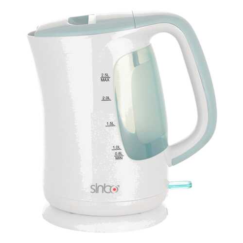 Чайник электрический Sinbo SK 7367 White/Blue в ТехноПоинт