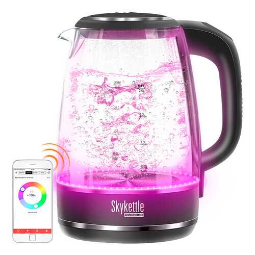 Умный чайник-светильник Redmond SkyKettle G200S Black в ТехноПоинт