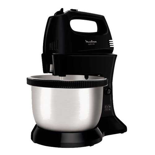 Миксер Moulinex Quick Mix HM3128B1 Black в ТехноПоинт