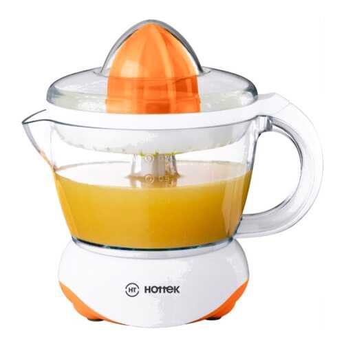 Соковыжималка для цитрусовых Hottek HT-978-003 white/orange в ТехноПоинт