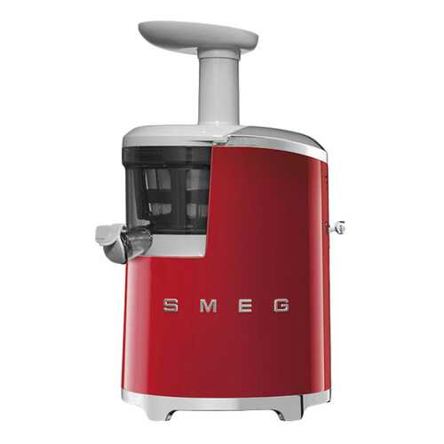 Соковыжималка шнековая Smeg SJF01RDEU red в ТехноПоинт