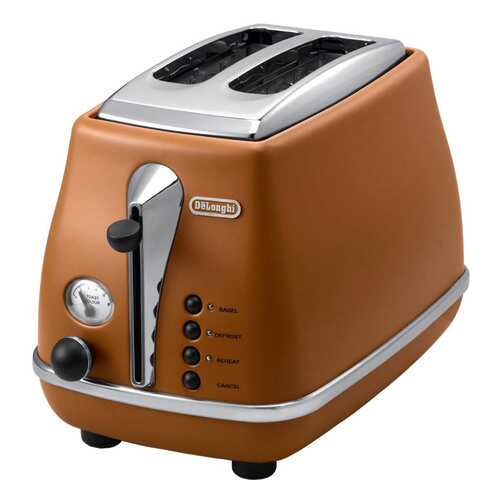 Тостер DeLonghi CTOV 2103 BW Коричневый в ТехноПоинт