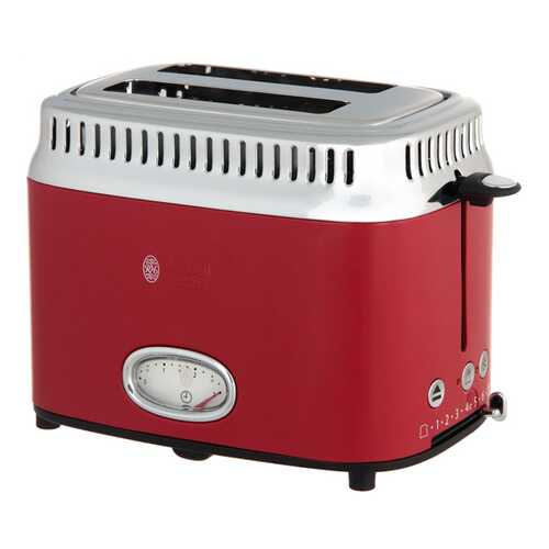 Тостер Russell Hobbs Retro Ribbon Red 21680-56 в ТехноПоинт