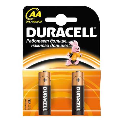 Батарейка Duracell LR6-2BL 2 шт в ТехноПоинт