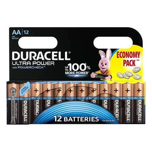 Батарейка DURACELL UltraPower LR6/12BL 12 шт в ТехноПоинт