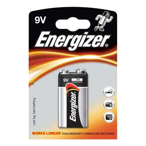 Батарейка Energizer 9V-6LR61 1 шт в ТехноПоинт