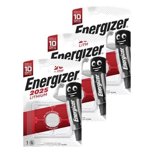 Батарейка Energizer Lithium CR2025 1шт (3 упаковки) в ТехноПоинт