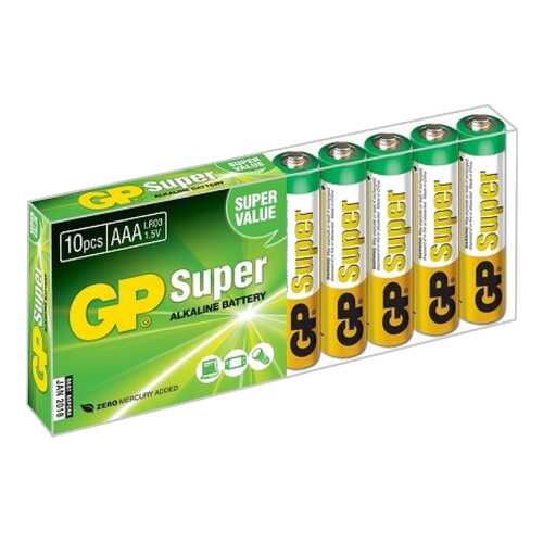 Батарейка GP Batteries 24A-B10 10 шт в ТехноПоинт