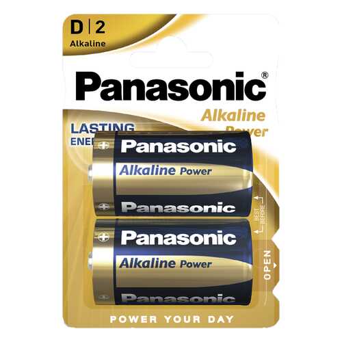 Батарейка Panasonic Alkaline Power LR20REB/2BP 2 шт в ТехноПоинт