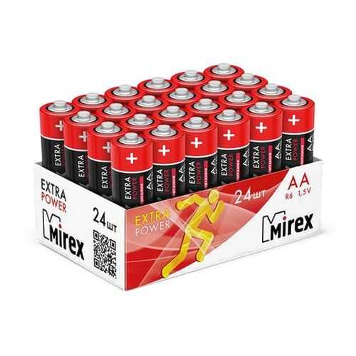 Батарейка солевая Mirex R6/AA 1,5V 24 шт в ТехноПоинт