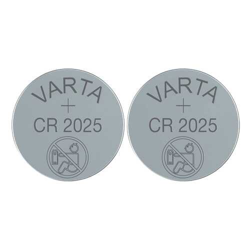 Батарейка Varta CR 2025 2 шт в ТехноПоинт