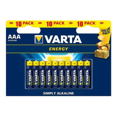 Батарейка Varta Energy LR03-10BL 10 шт в ТехноПоинт