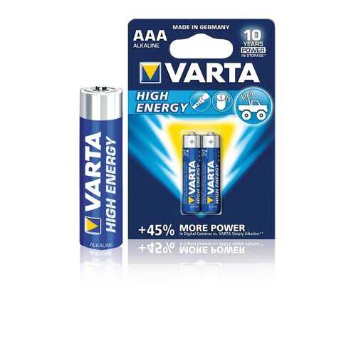 Батарейка VARTA High Energy/ Longlife Power LR03/AAA 2 шт в ТехноПоинт