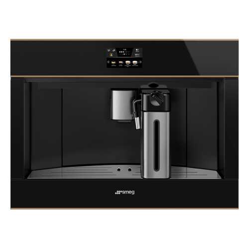 Кофемашина автоматическая Smeg CMS4604NR Black в ТехноПоинт