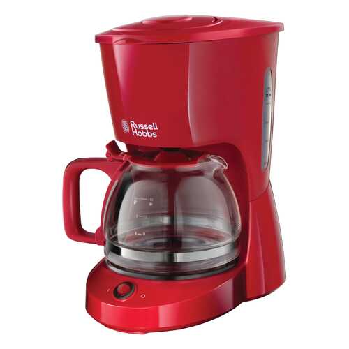 Кофеварка капельного типа Russell Hobbs Textures Red (22611-56) в ТехноПоинт