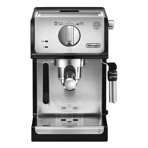 Рожковая кофеварка DeLonghi ECP 35.31 Silver/Black в ТехноПоинт