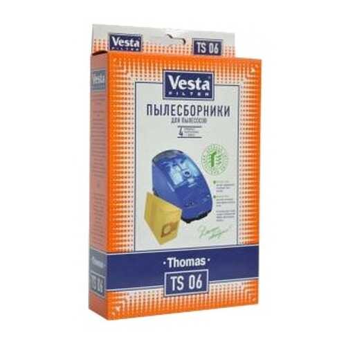 Комплект пылесборников для пылесоса Vesta filter TS 06 (4 шт + фильтр) в ТехноПоинт