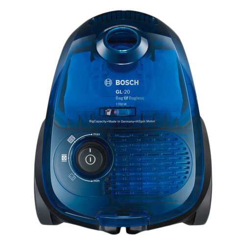 Пылесос Bosch BGN21702 Blue в ТехноПоинт