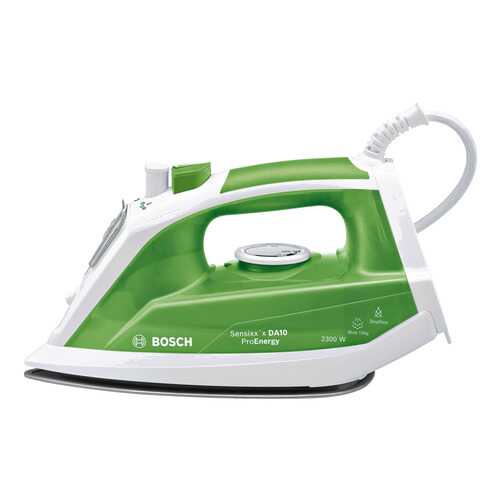 Утюг Bosch ProEnergy TDA102301E White/Green в ТехноПоинт