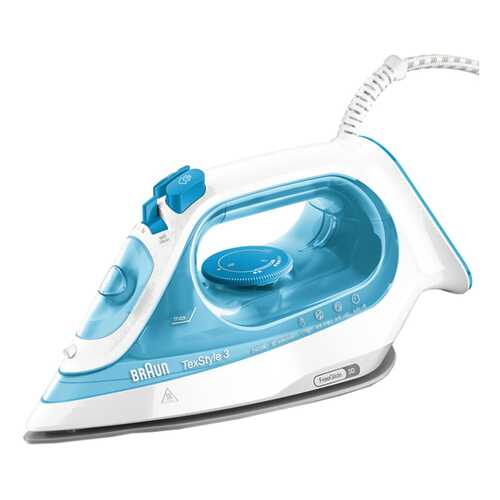 Утюг Braun Care Style 3 12730011-SI3053BL White/Cyan в ТехноПоинт