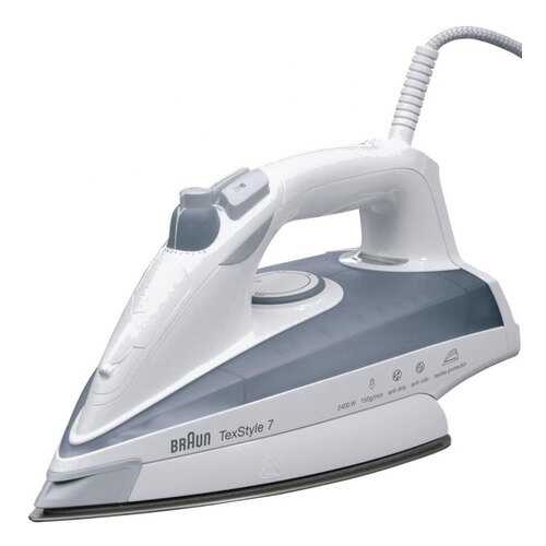 Утюг Braun Tex Style 7 TS735TP White/Grey в ТехноПоинт