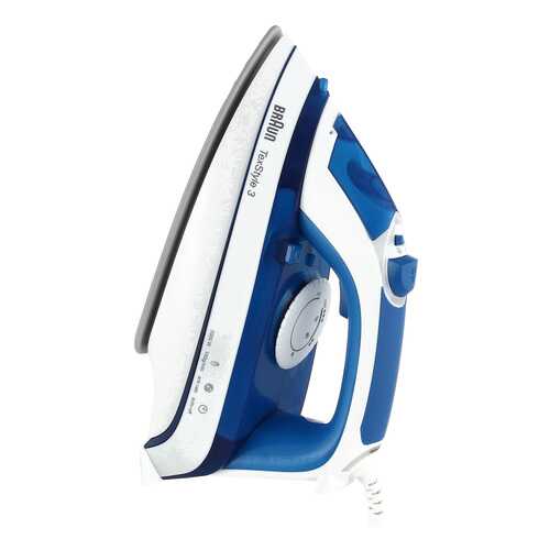 Утюг Braun TexStyle 3 TS 355 A White/Blue в ТехноПоинт