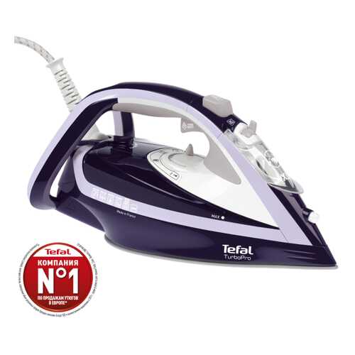 Утюг Tefal FV5615E0 White/Purple в ТехноПоинт