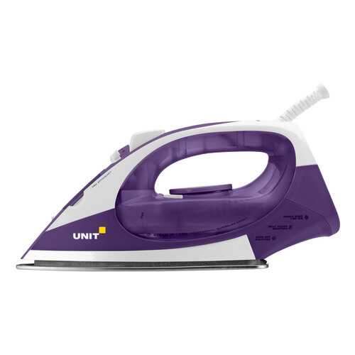 Утюг UNIT USI-282 White/Purple в ТехноПоинт