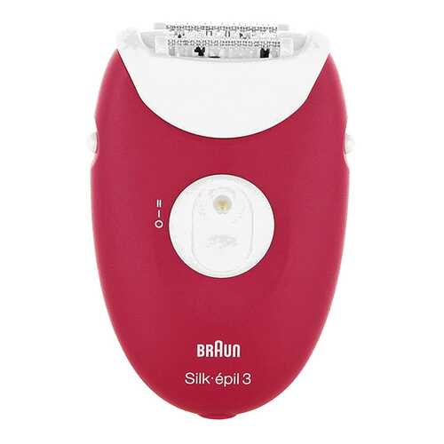 Эпилятор Braun Silk-epil 3-3410 White/Pink в ТехноПоинт