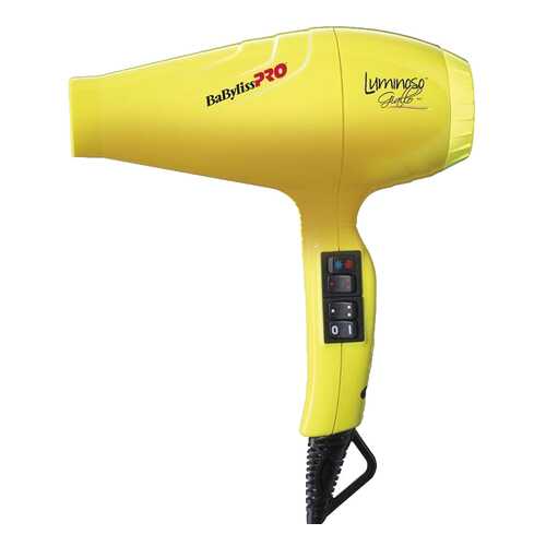 Фен BaByliss Pro Luminoso Giallo BAB6350IYE Yellow в ТехноПоинт