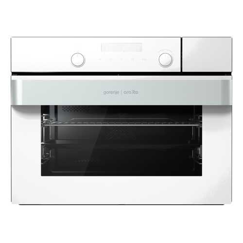 Встраиваемый электрический духовой шкаф Gorenje BCS547ORAW White в ТехноПоинт