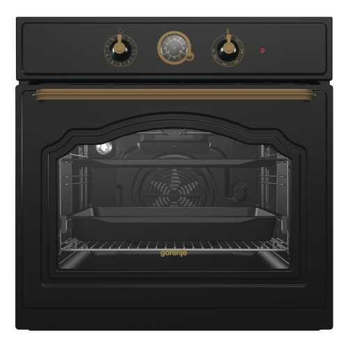 Встраиваемый электрический духовой шкаф Gorenje BO7531CLB Black в ТехноПоинт