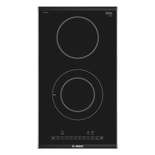 Встраиваемая варочная панель электрическая Bosch PKF375FP1E Black в ТехноПоинт