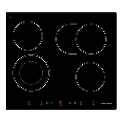 Встраиваемая варочная панель электрическая Zigmund & Shtain CNS 259.60 BX Black в ТехноПоинт