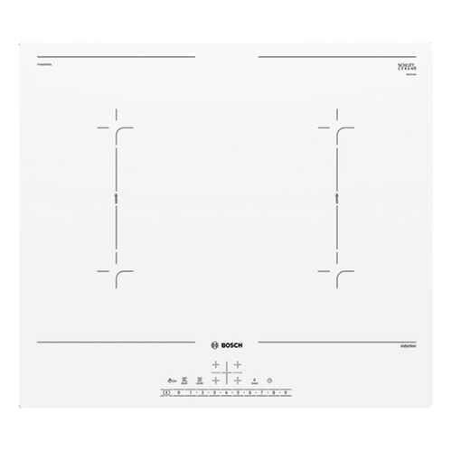 Встраиваемая варочная панель индукционная Bosch PVQ612FC5E White в ТехноПоинт