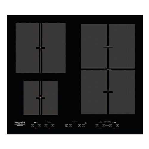 Встраиваемая варочная панель индукционная Hotpoint-Ariston KIT 641 F B Black в ТехноПоинт